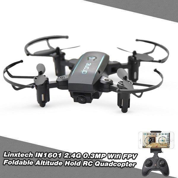 Linxtech 480P 720P Mini RC Drone with Camera