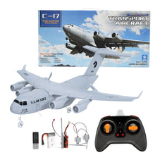 Load image into Gallery viewer, C17 RC Drone DIY Aircraft Transport Aircraft 373mm Wingspan