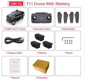 PRO GPS Drone With Wifi FPV 1080P/2K HD Camera