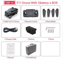 Load image into Gallery viewer, PRO GPS Drone With Wifi FPV 1080P/2K HD Camera